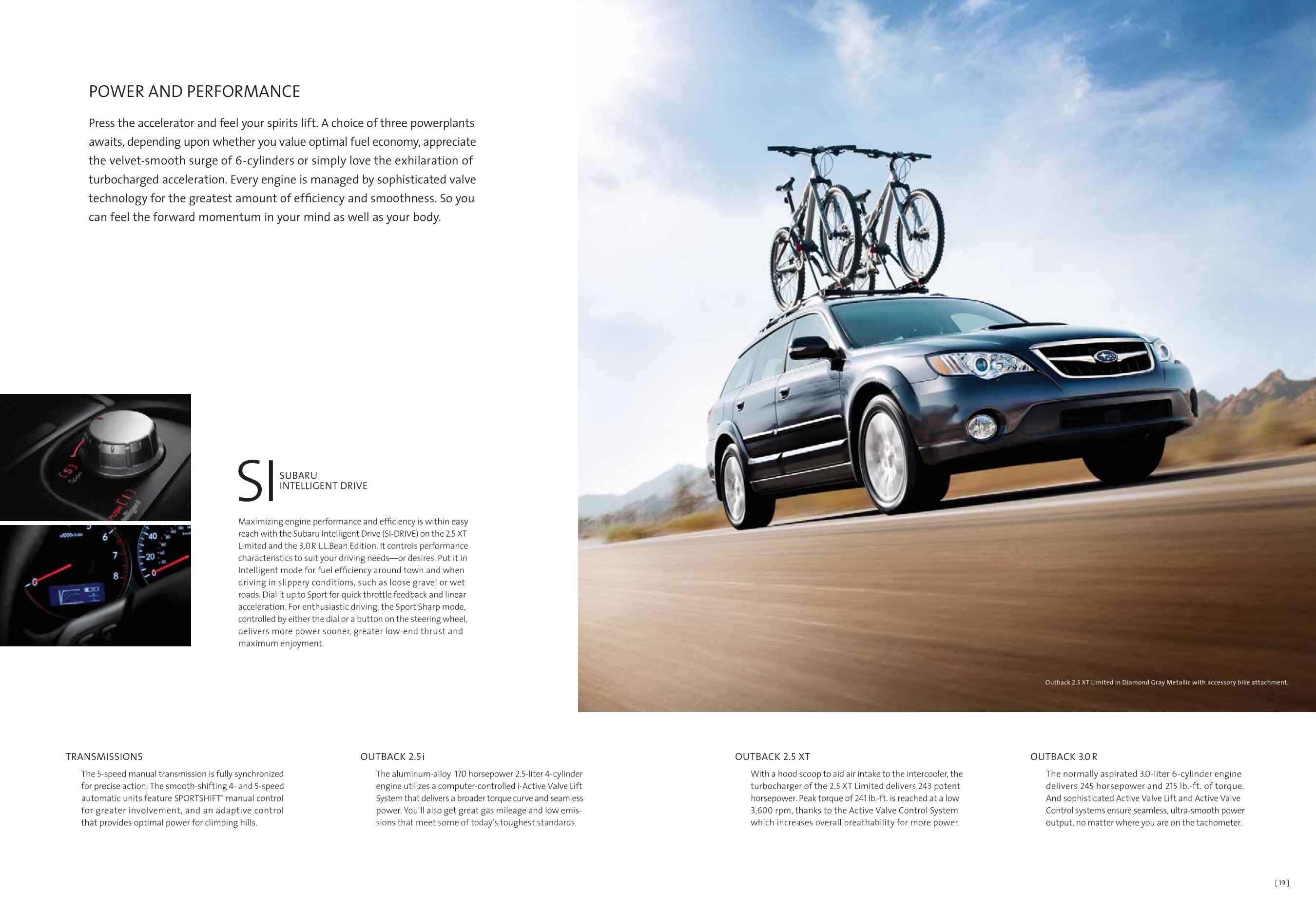 2008 Subaru Outback Brochure Page 3
